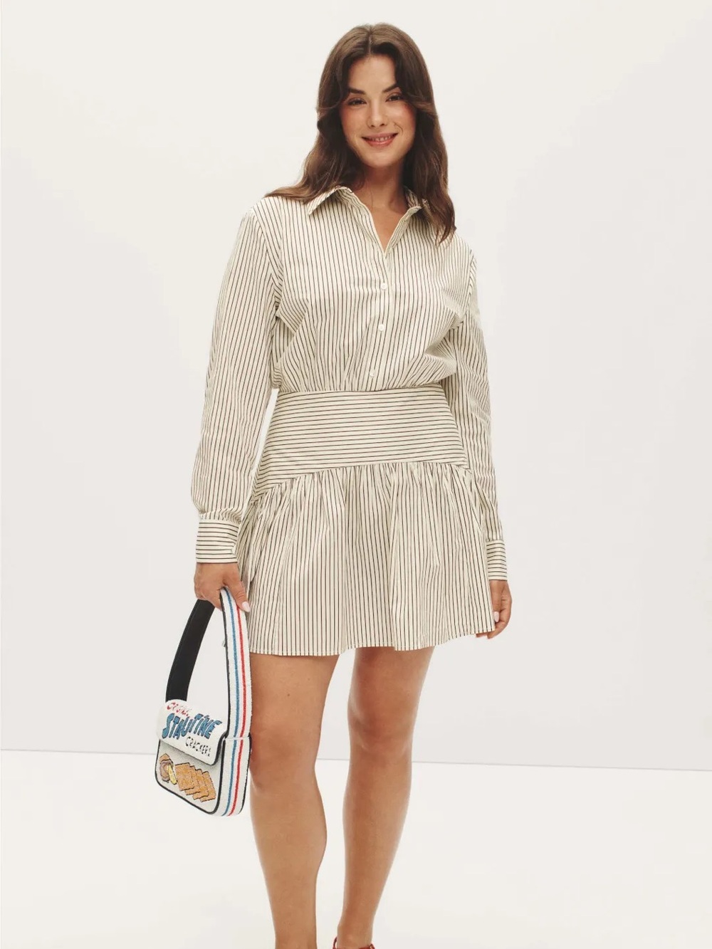 STAUD Rocco Mini Dress